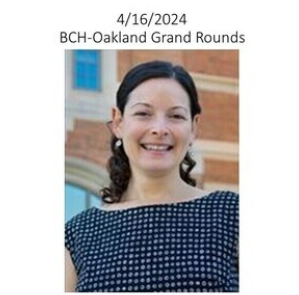 BCH Oakland Grand Rounds, Photo of Julia Adler-Milstein